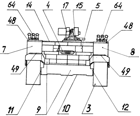 Общий вид БМО-Т (вид стрелке А). 