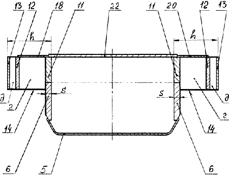поперечное сечение А-А