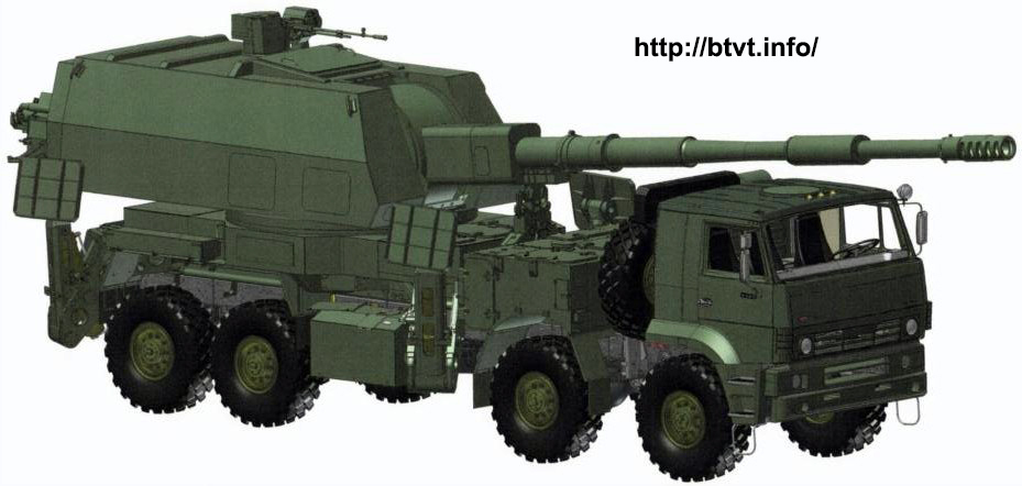 Russian &ldquo;Coalition-SV&rdquo; artillery system