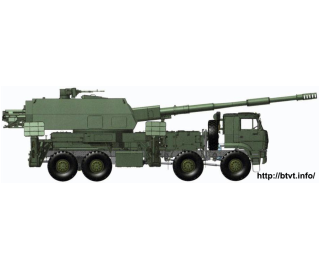 Russian &ldquo;Coalition-SV&rdquo; artillery system